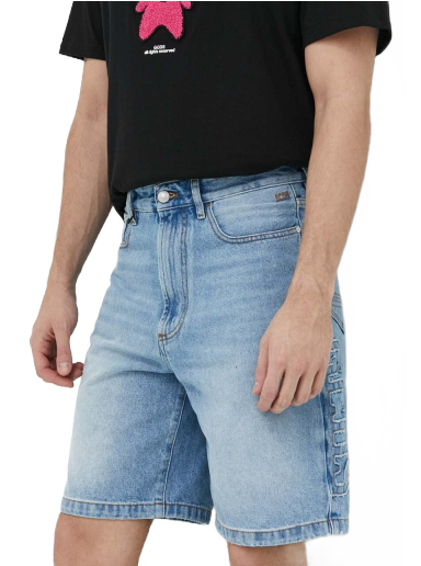 Kratke hlače GCDS Denim Shorts Modra | CC94M031404
