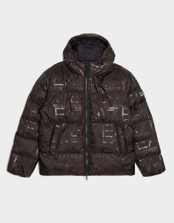 Puhovka Emporio Armani Emporio Armani Padded Hooded Jacket Črna | AF159697M000697UC001
