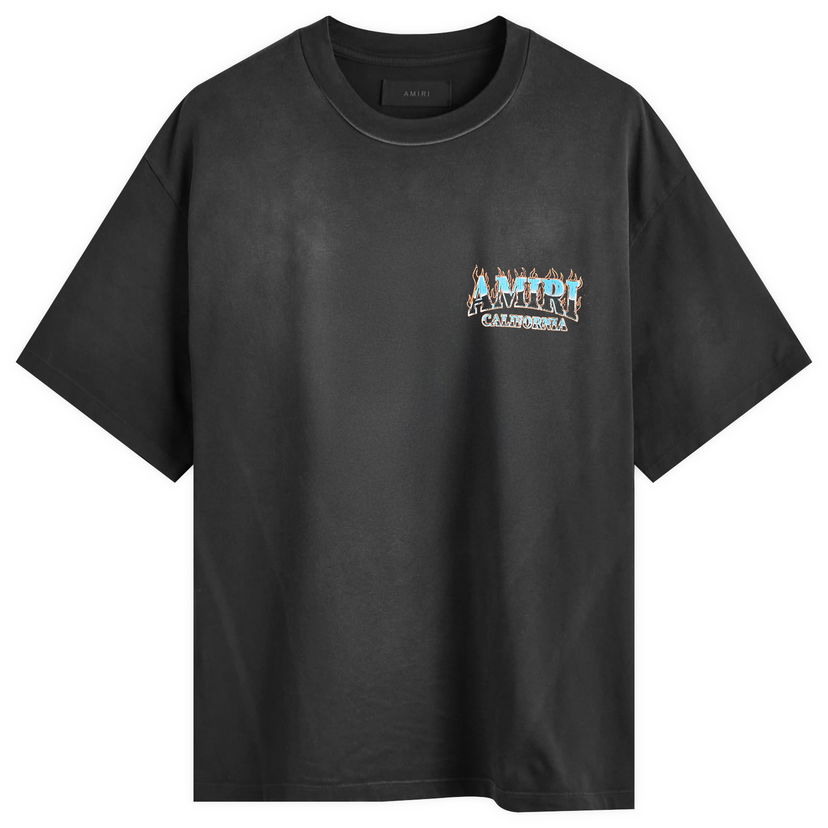 Majica AMIRI Amiri Sunny Place Oversized T-Shirt, Size Large Črna | AWJYTE1069-001