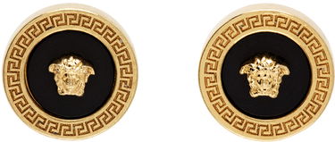 Uhani Versace Enamel Medusa Earrings Bež | DG27256_DJMR, 0