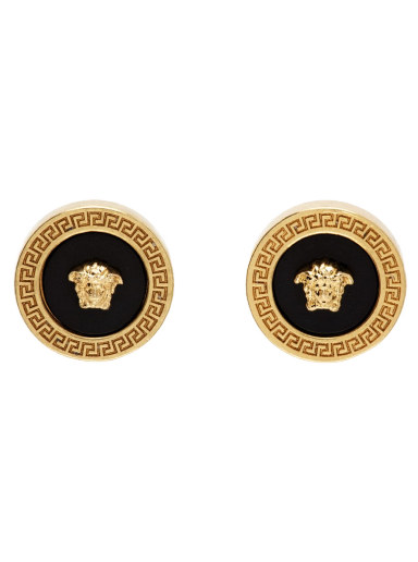 Uhani Versace Enamel Medusa Earrings Bež | DG27256_DJMR
