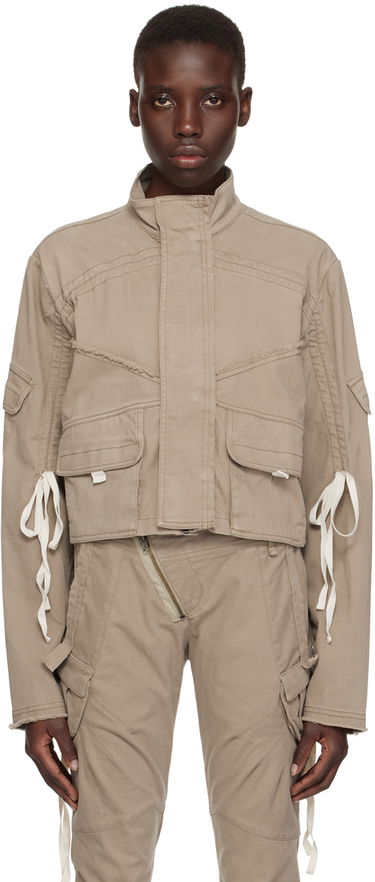 Jakna Ottolinger Ottolinger Drawstring Crop Jacket Bež | 0904001, 0