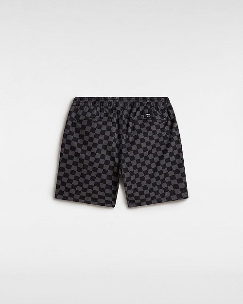Kratke hlače Vans Range Relaxed Elastic 18" Shorts Črna | VN0A5FKDKOU, 1