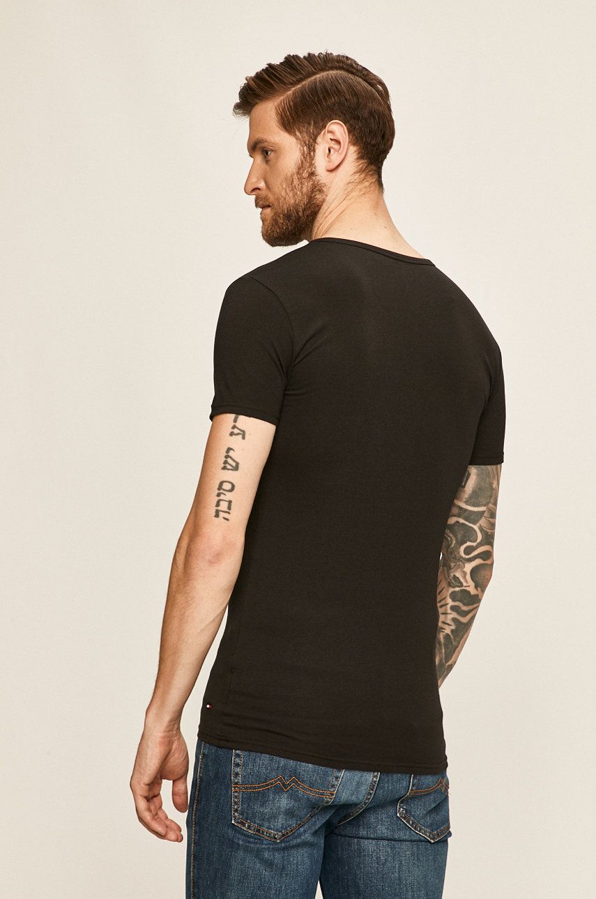 Majica Tommy Hilfiger Tee Črna | 2S87905187, 1