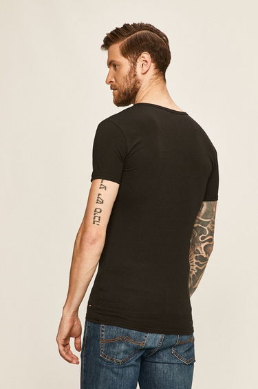 Majica Tommy Hilfiger Tee Črna | 2S87905187, 1