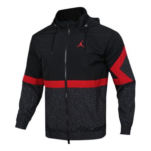 Vetrovka Jordan Jordan Diamond Cement Hooded Jacket Črna | AR3243-010