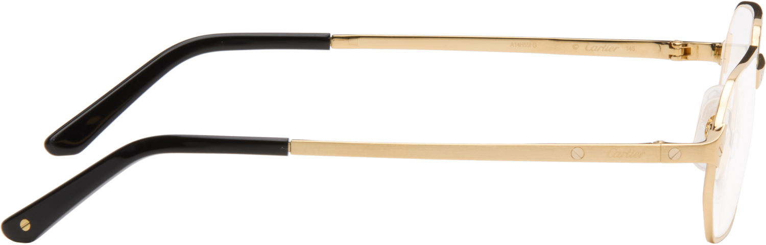 Sončna očala Cartier Rectangular Glasses Bež | CT0442O-001, 1