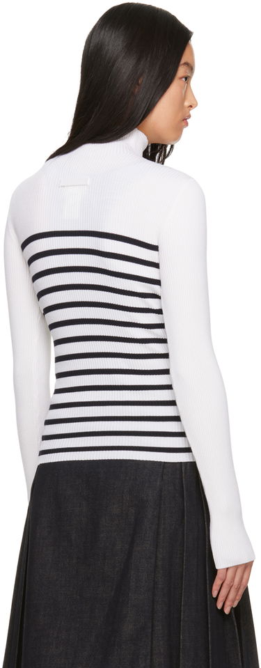 Majica brez rokavov Jean Paul Gaultier Jean Paul Gaultier Striped Turtleneck and Bustier Top Črna | 23/15-F-PL038-M056-0159, 2