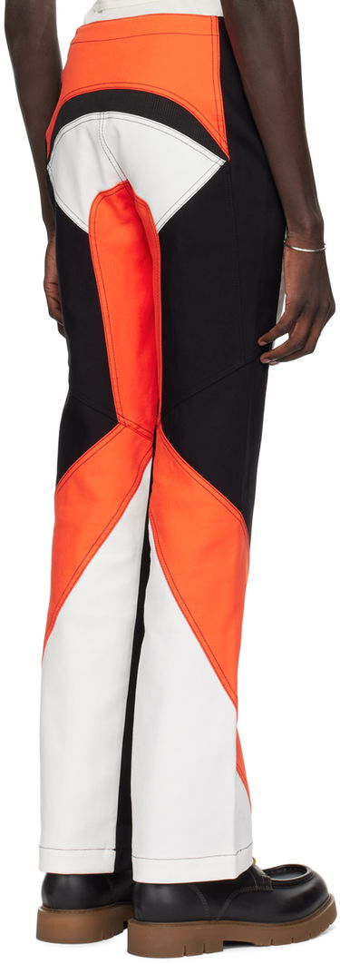 Cargo hlače Dion Lee Panel Moto Trousers Oranžna | C2127S23, 2