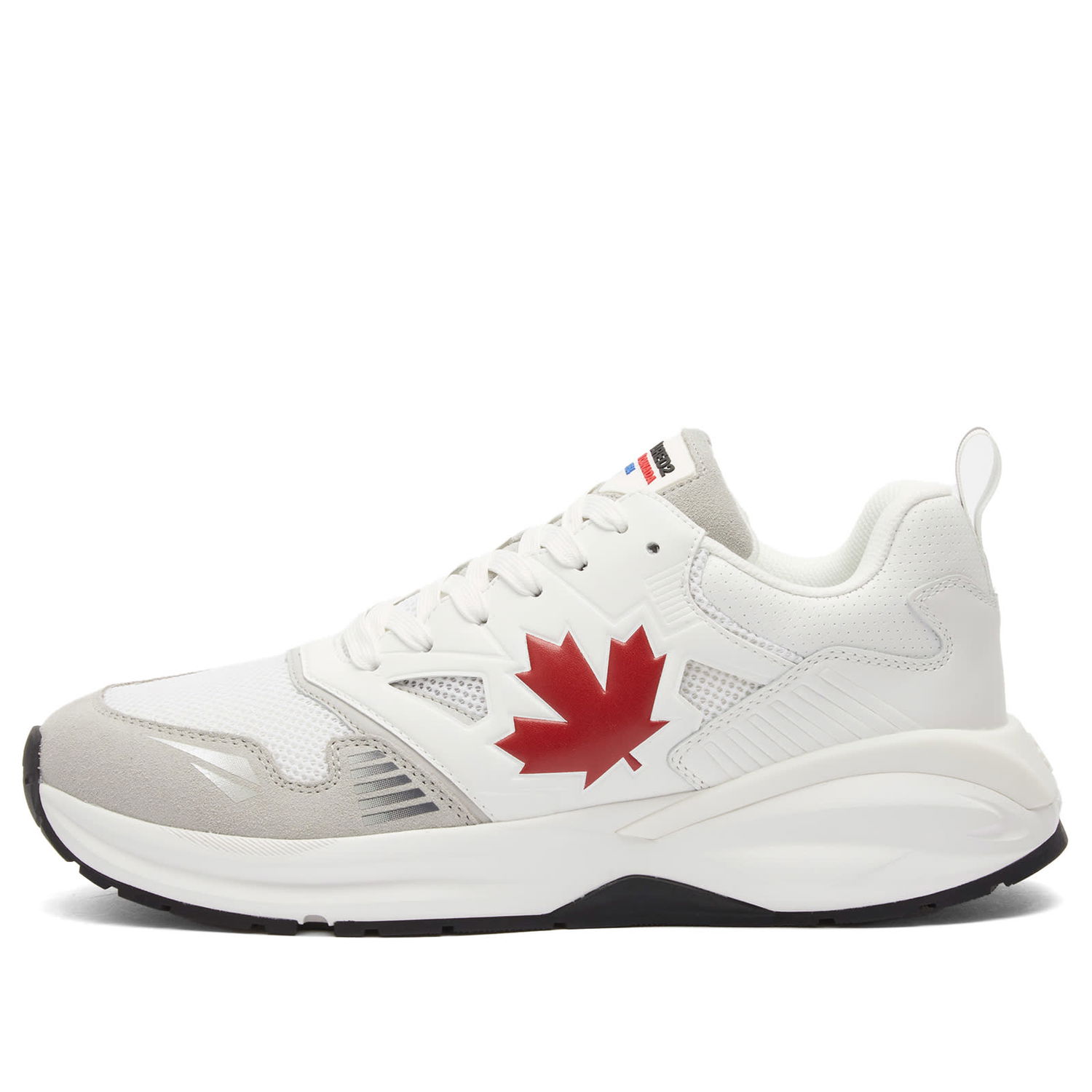 Superge in čevlji DSQUARED2 Dash Sneakers Bela | SNM0376-1503805-M1747, 0