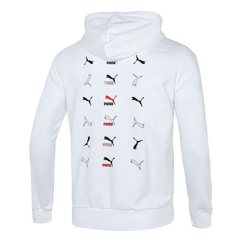 Pulover Puma Classics Tech Full Zip Hoodie Bela | 533143-02