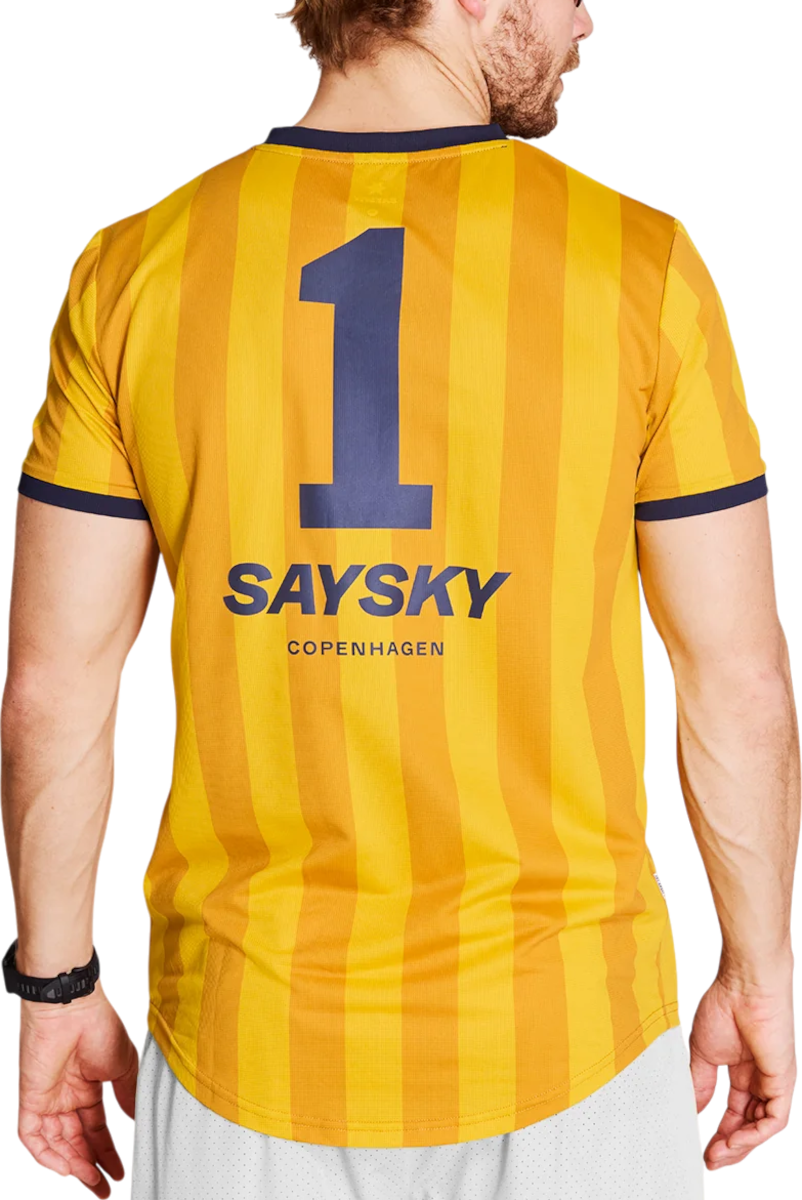 Dres Saysky Saysky Stripe Combat T-Shirt Rumena | nmrss31c-008, 1