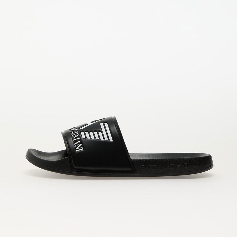 Superge in čevlji Emporio Armani Water Sports Visibility Slippe Black Beauty Črna | 7X000108AF15118UC001