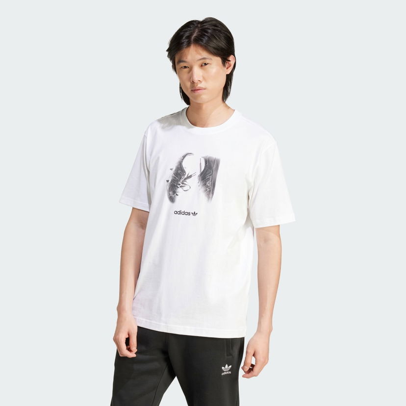 Majica adidas Performance Training Supply Street Tee 5 Bela | IY3430
