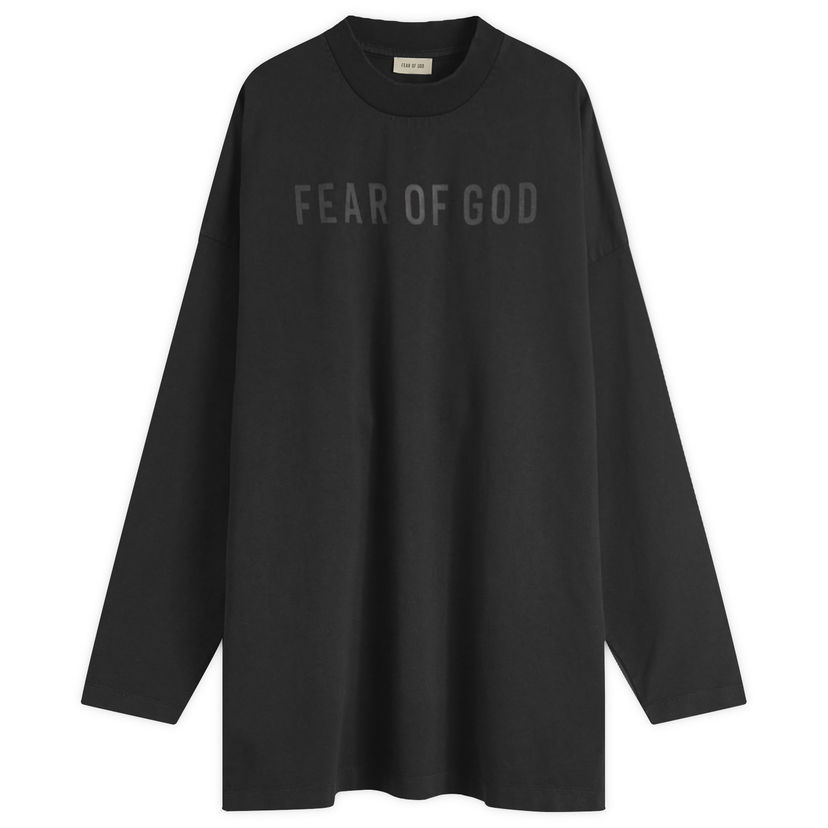 Majica Fear of God Long Sleeve Thunderbird Logo T-Shirt Črna | FG24FW50-10175EGHWJ-001