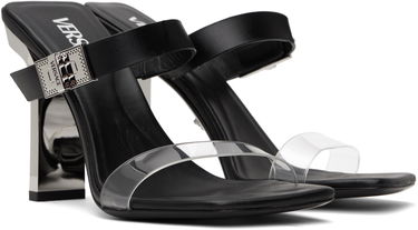Nega čevljev Versace Versace Medusa Heeled Sandals Črna | 1017187_1A08651_1B00P, 3