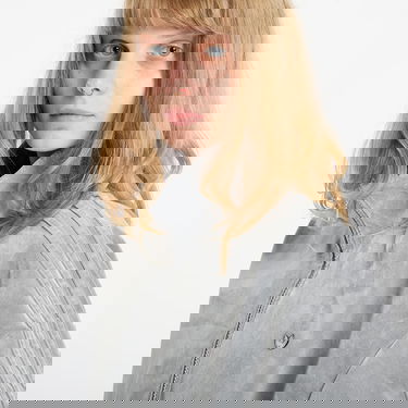 Jakna adidas Originals Brushed Twill Oversized Firebird Track Top M Siva | JW7330, 2