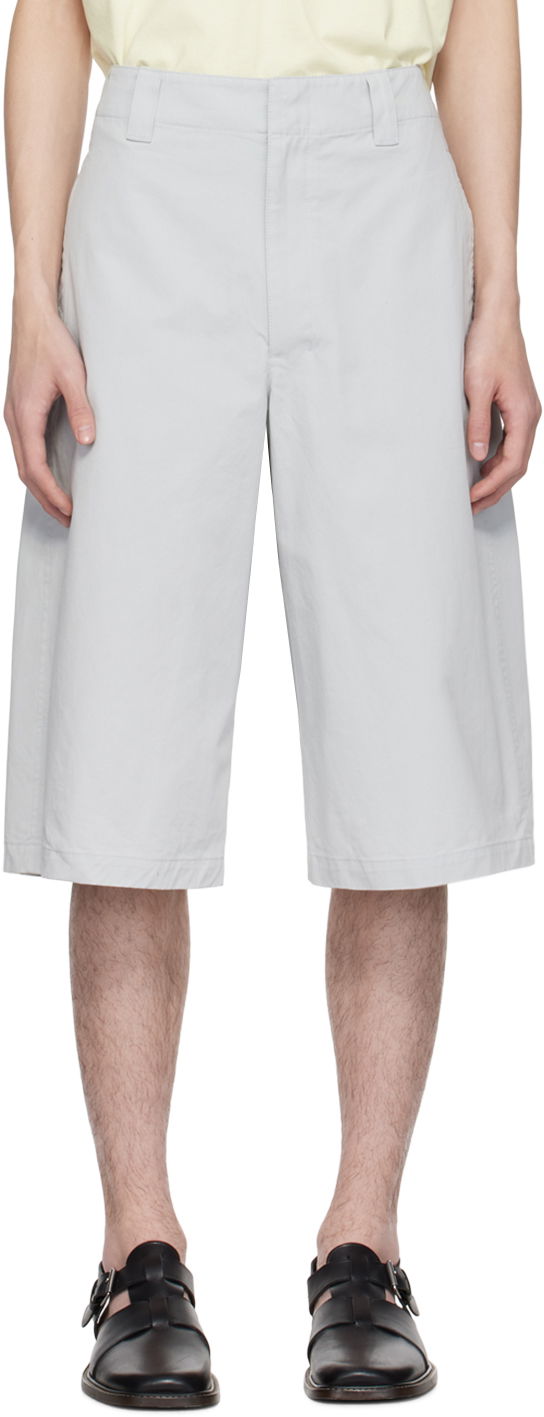 Kratke hlače LEMAIRE Lemaire Maxi Shorts Siva | PA1115 LF1255, 0