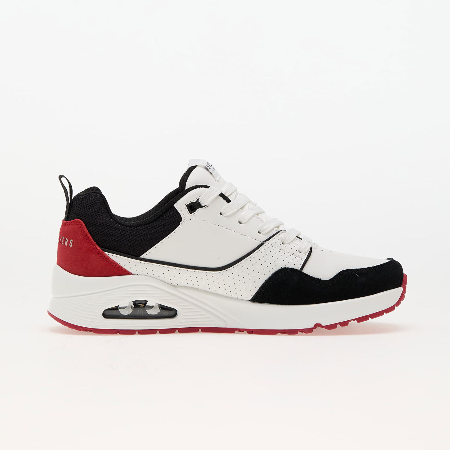 Superge in čevlji Skechers Uno - Retro One White/ Black/ Red Bela | 183020 WBRD, 1