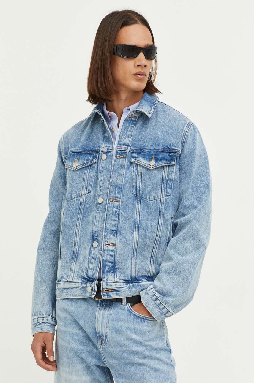Jakna Samsoe Samsoe Brandon Jacket Modra | M23200042, 0