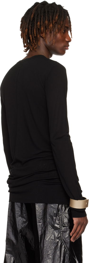 Majica Rick Owens Rick Owens Hollywood Basic Long Sleeve T-Shirt Črna | RU01E5252 JS, 2