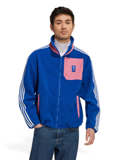 Jakna adidas Originals Juventus Lifestyler Fleece Jacket Modra | HD8885