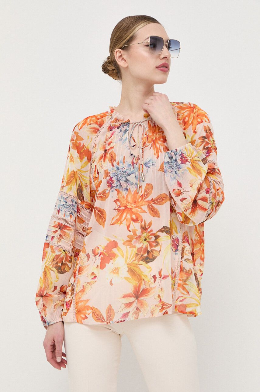 Srajce GUESS Blouse Oranžna | W3GH60.WDW52, 0