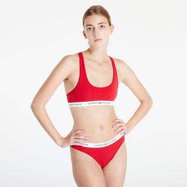 Modrček Tommy Hilfiger Icon 2.0 Unlined Bralette Rdeča | UW0UW03820 XLG, 1