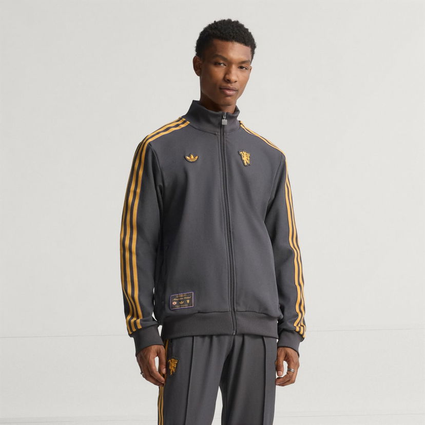 Trenirka adidas Performance Manchester United Terrace Icons Track Top Siva | JN2816
