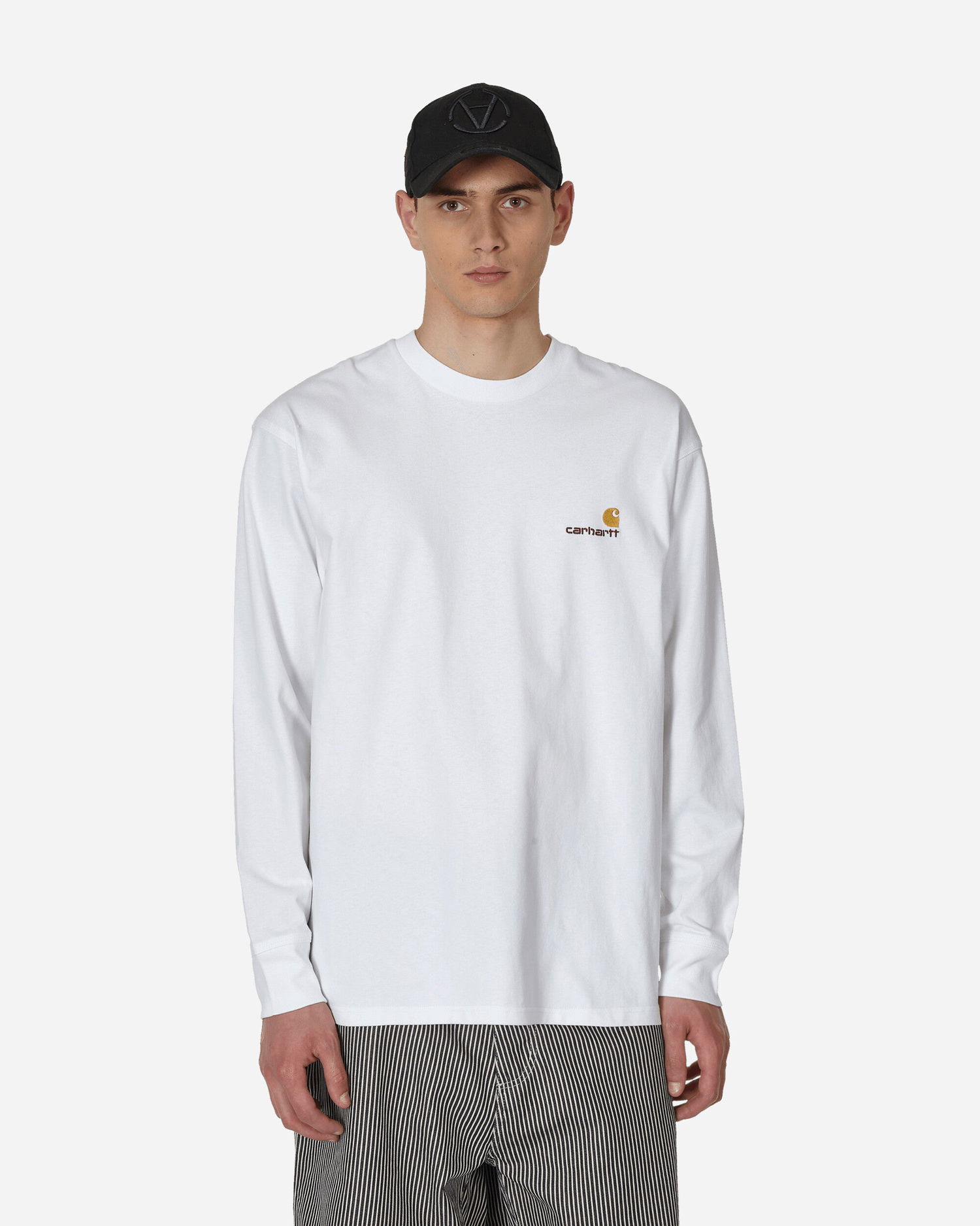 Majica Carhartt WIP American Script Bela | I029955 02XX, 1