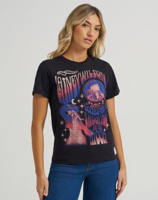 Majica Wrangler Lainey Wilson Regular T-Shirt Črna | 112374958:XS, 0
