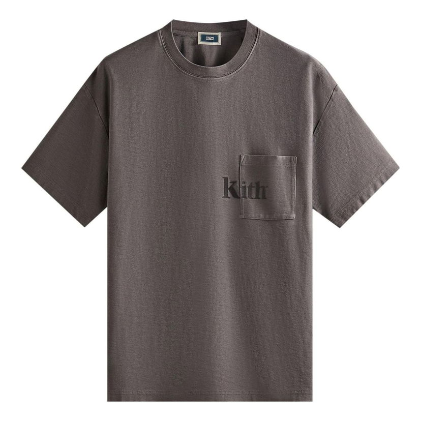 Majica KITH KITH Quinn Tee With Pocket Siva | KHM030945-502