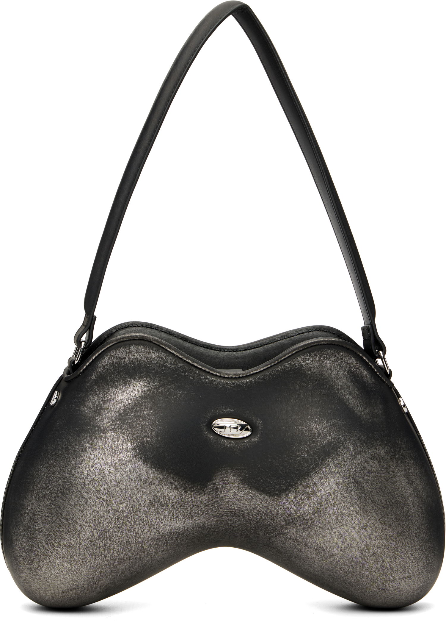 Torba za čez ramo Diesel Double-D Shoulder Bag Črna | X10327 P8241, 0