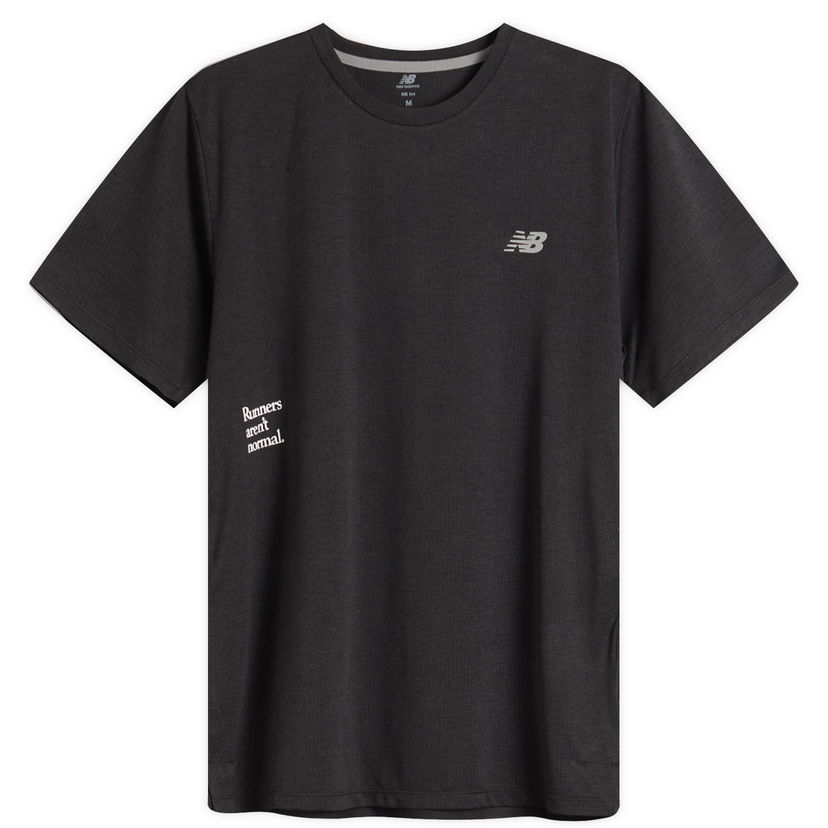 Majica New Balance RAN Graphic Tee Črna | MT53216-BK