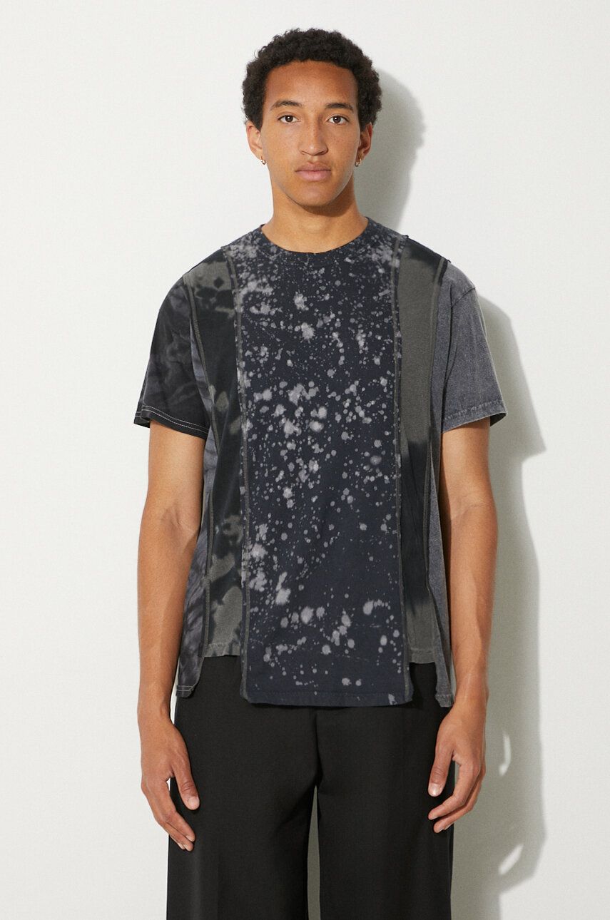 Majica Needles Needles 5 Cuts Short Sleeve T-Shirt Črna | OT307, 0