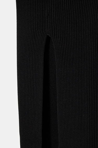 Šala Coperni Knitted Collar Scarf Črna | COPSA01Y3003, 2