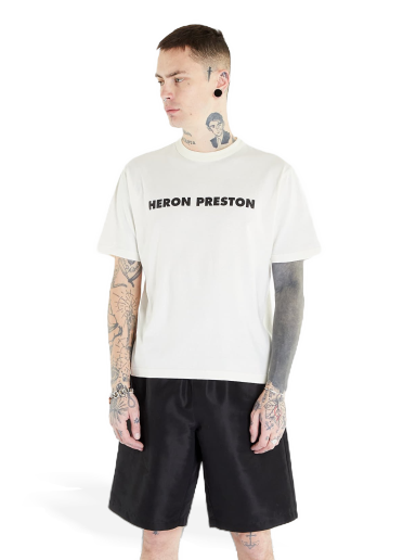 Majica HERON PRESTON This Is Not Short Sleeve Tee Bela | HMAA032S23JER0090110
