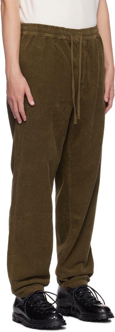 Hlače ISABEL MARANT Isabel Marant Nirlen Corduroy Trousers Zelena | PA0468HA-B4G03H, 1