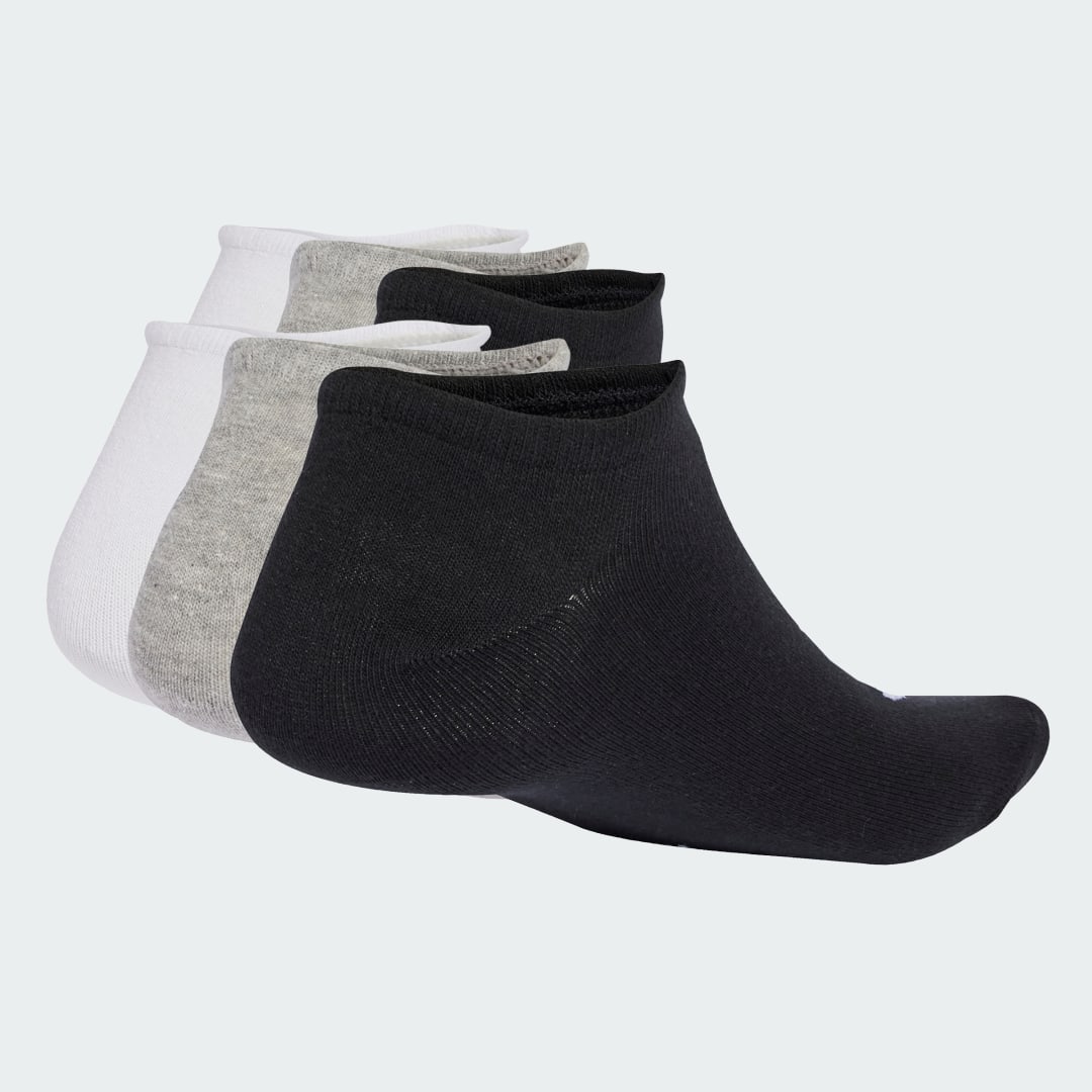 Nogavice adidas Performance Liner Socks - 6 Pairs Siva | JW5338, 0
