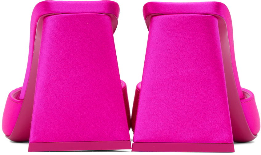 Oblačila The Attico Attico Mini Devon Mules Roza | 241WS772 G001, 1