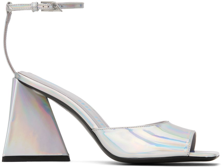 Nega čevljev The Attico Attico Piper Heeled Sandals Kovinski | 236WS599 E086, 0