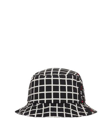 Klobuk Cav Empt Grid Bucket Hat Črna | CES19G07 BLACK, 3
