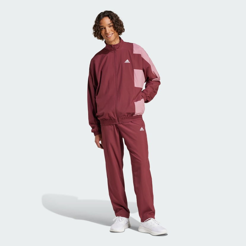 Trenirka adidas Performance Sportswear Colorblock Tracksuit Bordo | IY6675