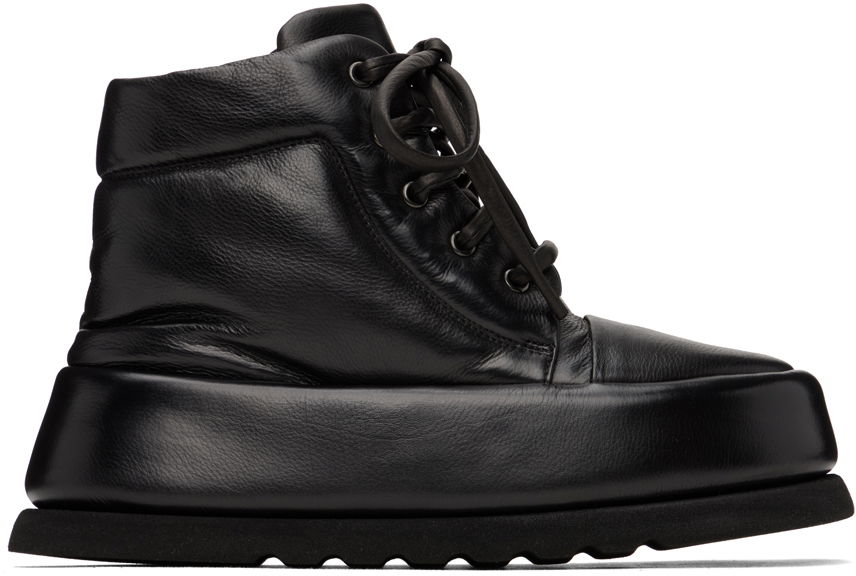 Oblačila Marsèll Marsèll Leather Boots Črna | MW7065, 0