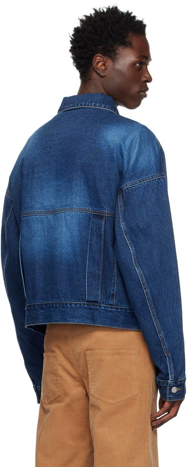Jakna We11done Loose Denim Jacket Modra | WD-DJ3-22-303-U-NV, 2