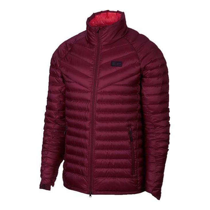 Puhovka Nike FC Barcelona 2018-19 Down Fill Jacket Bordo | AH7431-669