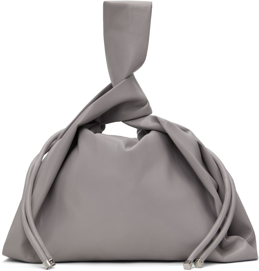 Torbica Nanushka Nanushka Jen Drawstring Pouch Siva | NW25RSBG02392