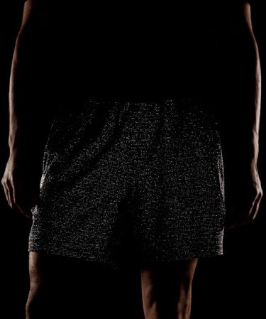 Kratke hlače lululemon Short Pace Breaker linerless reflective mesh 18 cm Črna | prod20001643, 7