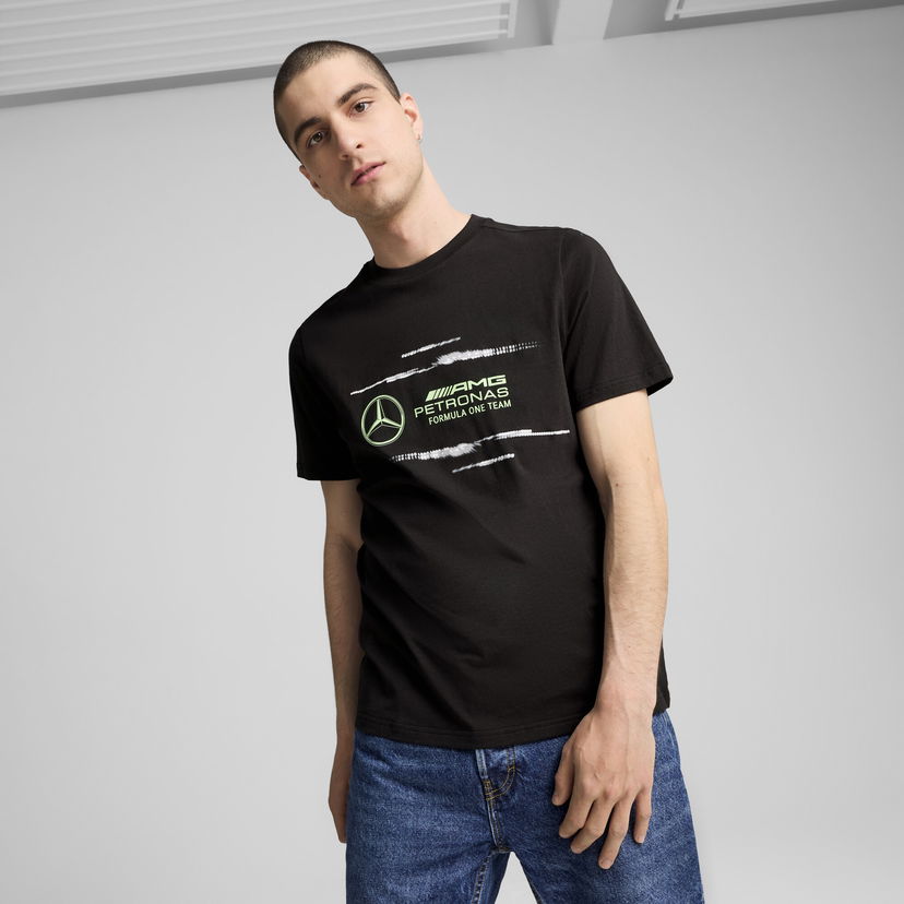 Majica Puma Mercedes-AMG Petronas F1® Logo T-Shirt Črna | 627343_01