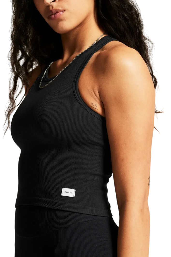 Majica brez rokavov Craft Craft Collective Rib Sports Bra Črna | 1916013-999000, 1